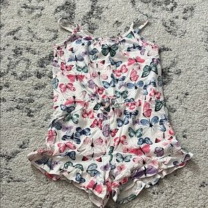H&M Multicolor Butterfly Romper